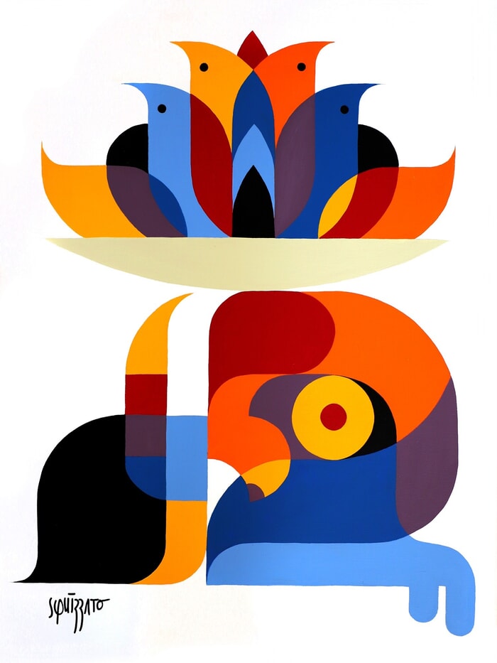 La Porteuse by Antony Squizzato