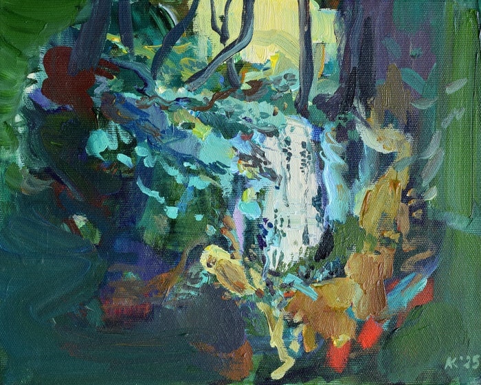 Forest by Asta Kulikauskaite Krivickiene