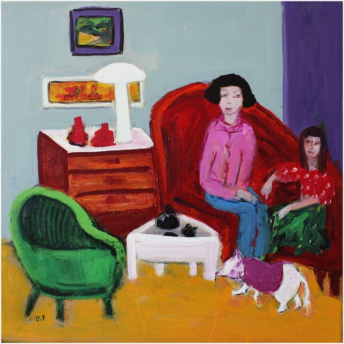 L'heure du thé by Victorine Follana