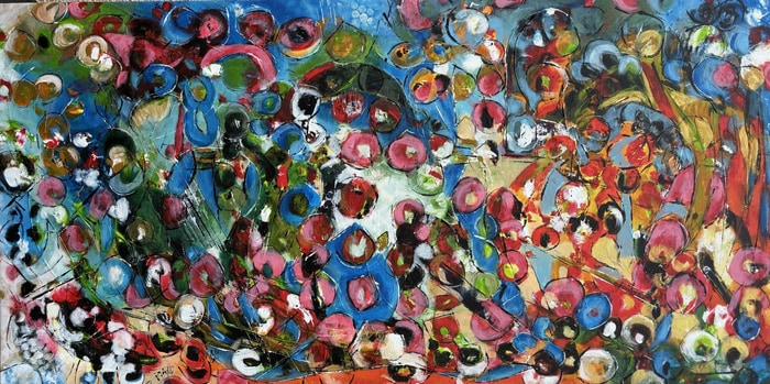 La plage en fête von Barbara Piatti