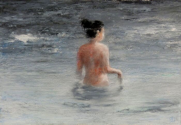 Petite baigneuse 1 by Wilfrid Moizan