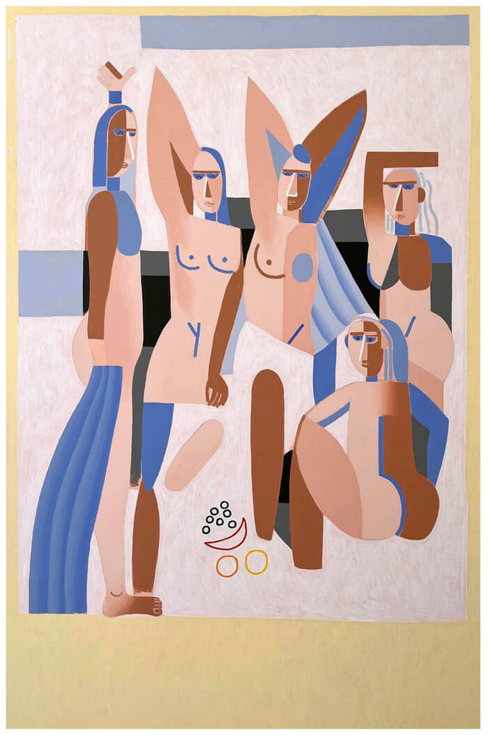 Les Demoiselles d'Avignon by Robin Obitz