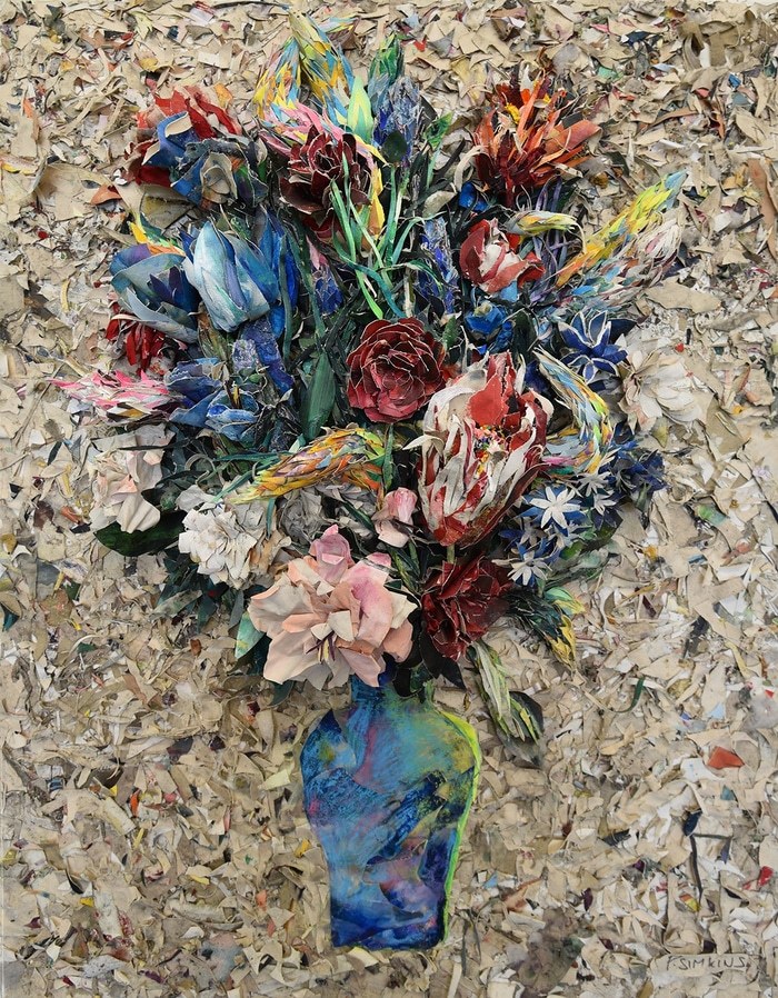 Collaged Canopy by Patrick Simkins