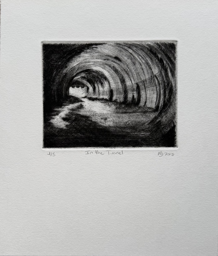 In the Tunnel by Nadege Druzkowski