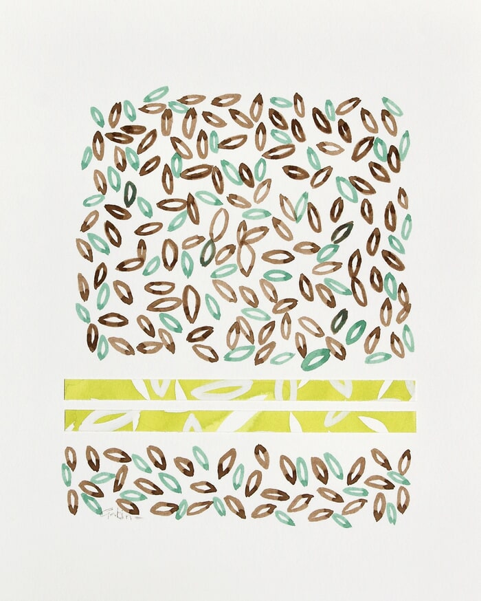 Collage d'automne III by Vincent Gabin