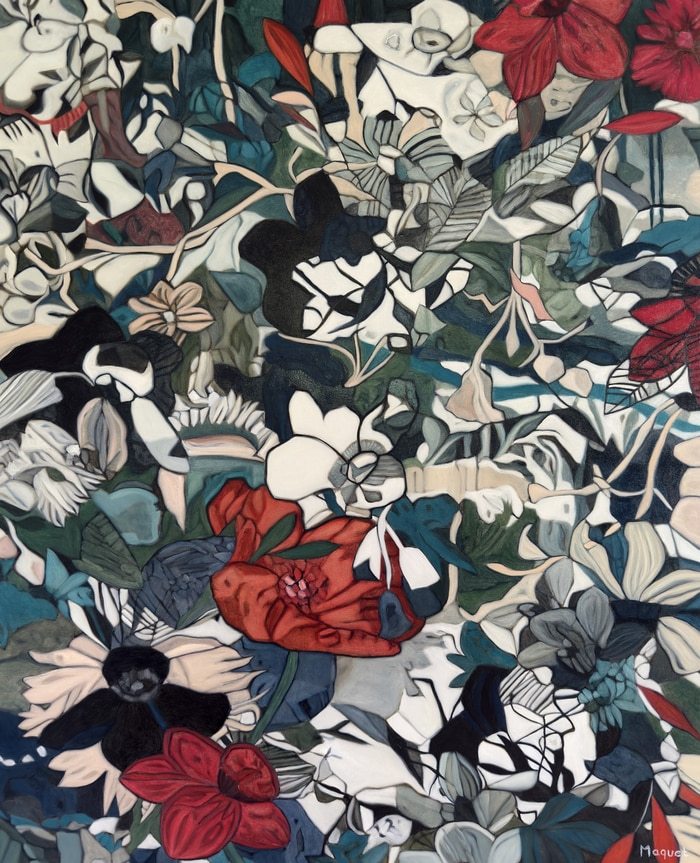 Entrelacée 25 by Nathalie Maquet