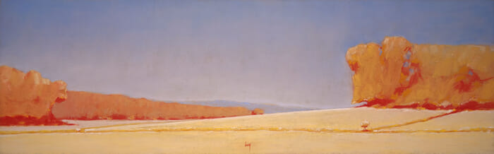 Champs vers Courances by François Cusson