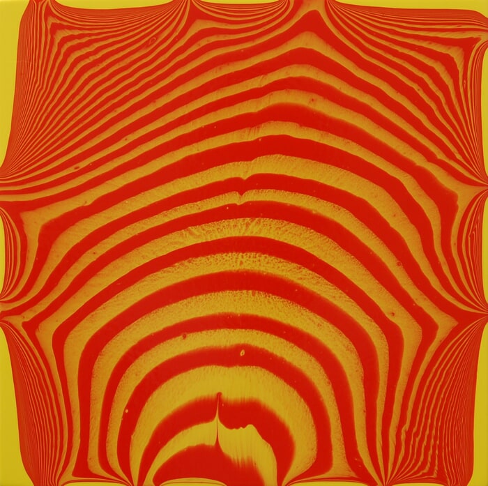 Tipping Point (Cadmium Lemon / Cadmium Red Genuine) #1 by Bryan Lavelle