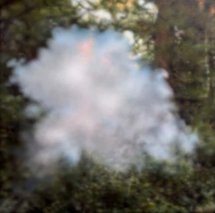 The Machine (woodland off the M25 near Watford) by Jo Berry