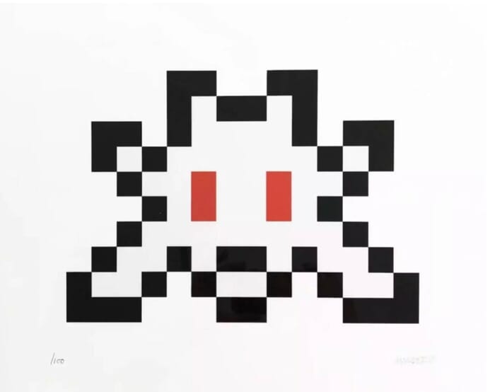 Full little Big space by Invader