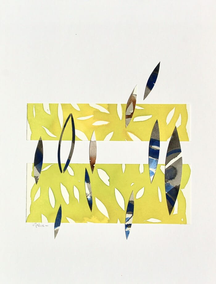 Collage d'automne II by Vincent Gabin