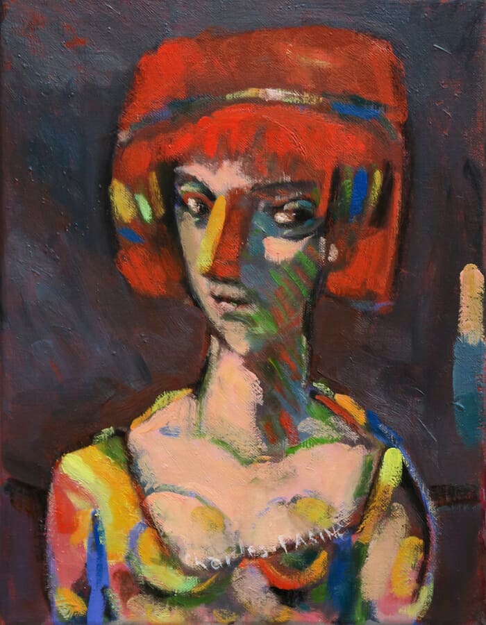 Une Dame Syrte - II by Charles Pasino