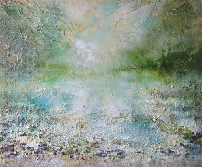 Lotusgrün by Renate Fäth