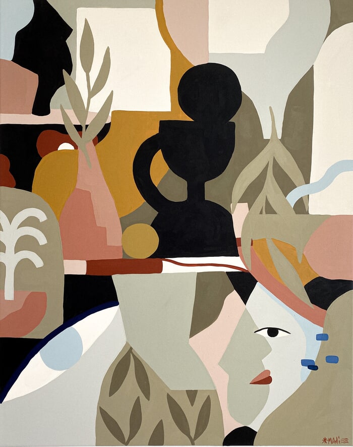 At the Window by Madi