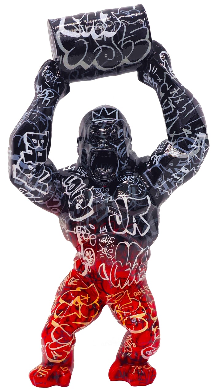 Graffiti Kong par Vincent Bardou