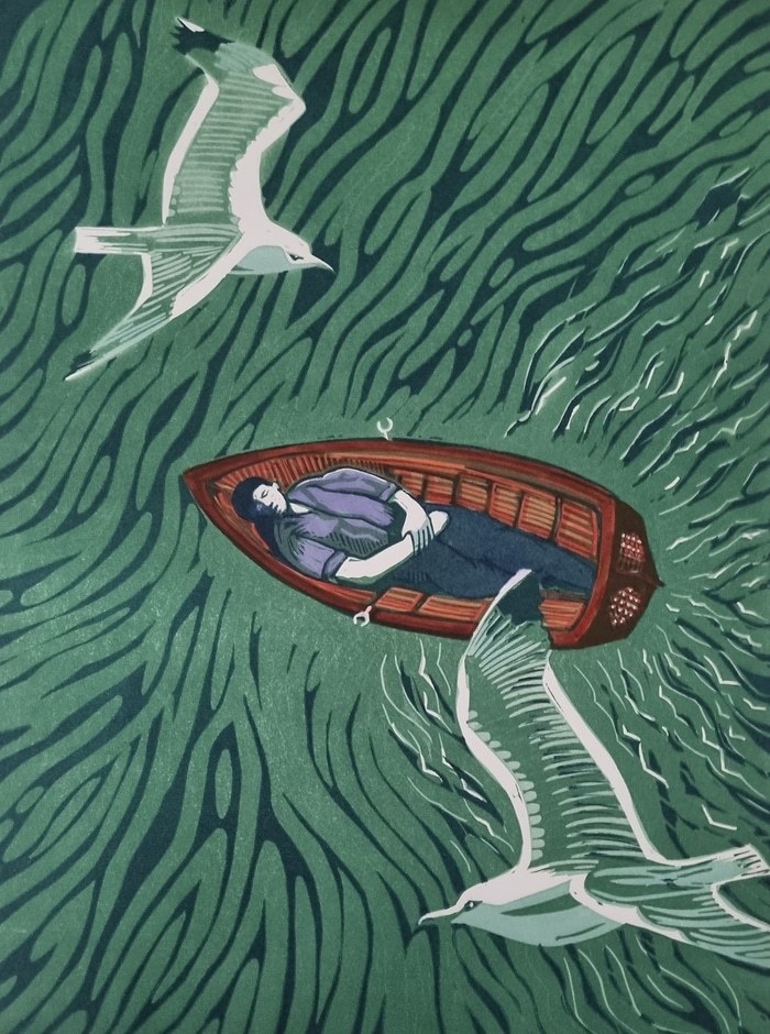 The Dreamer (purple shirt) A/P by Kit Boyd