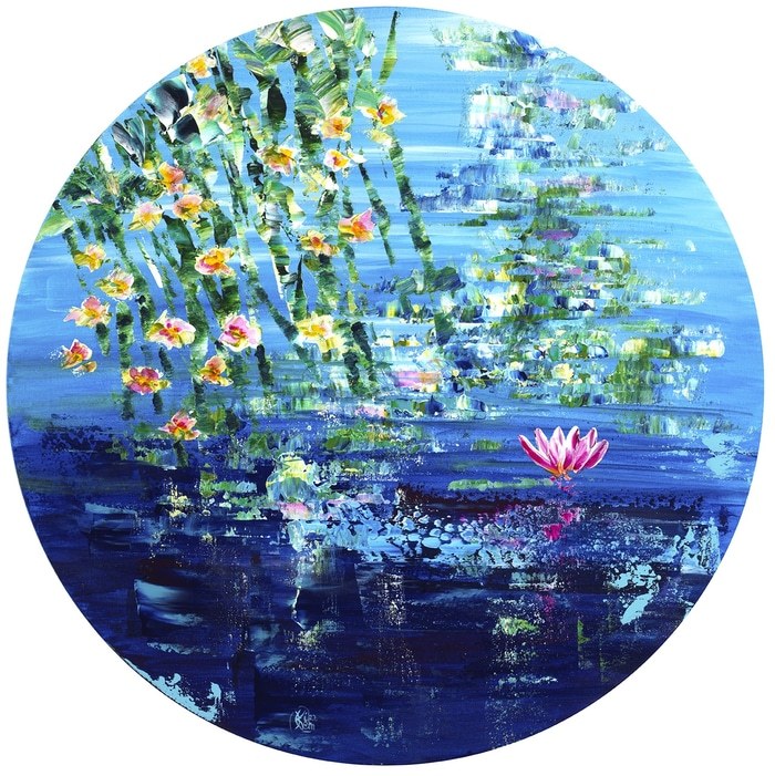 Nymphéas 204 by Joelle Kem Lika