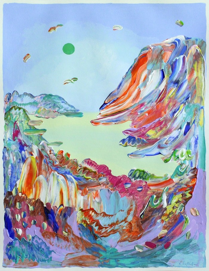 BLUE SKY by Jeanette Lafontine