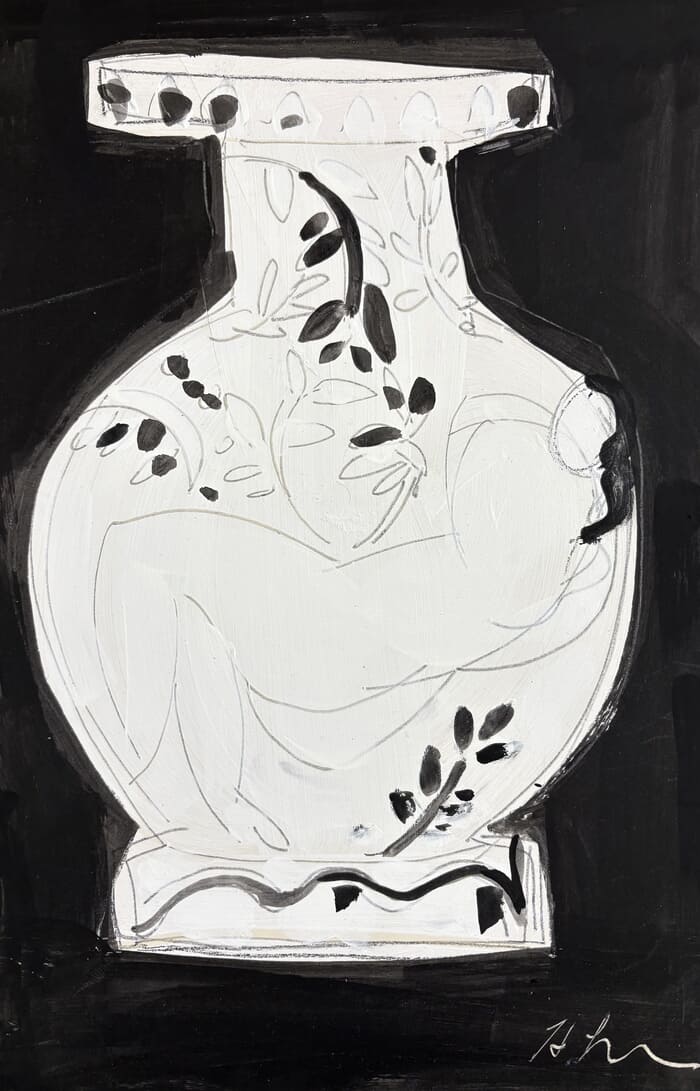Greek Vase I by Heidi Lanino