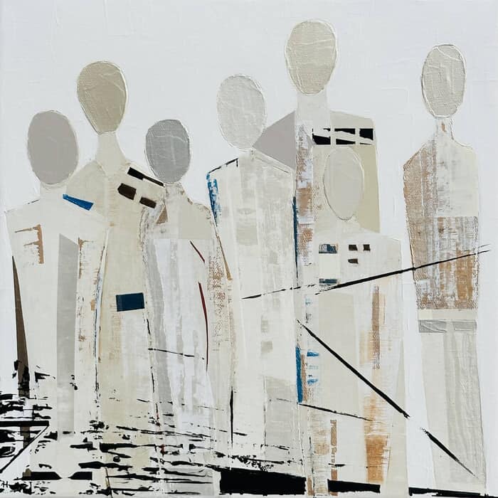 Chromatic presence  by Nadine Hardy