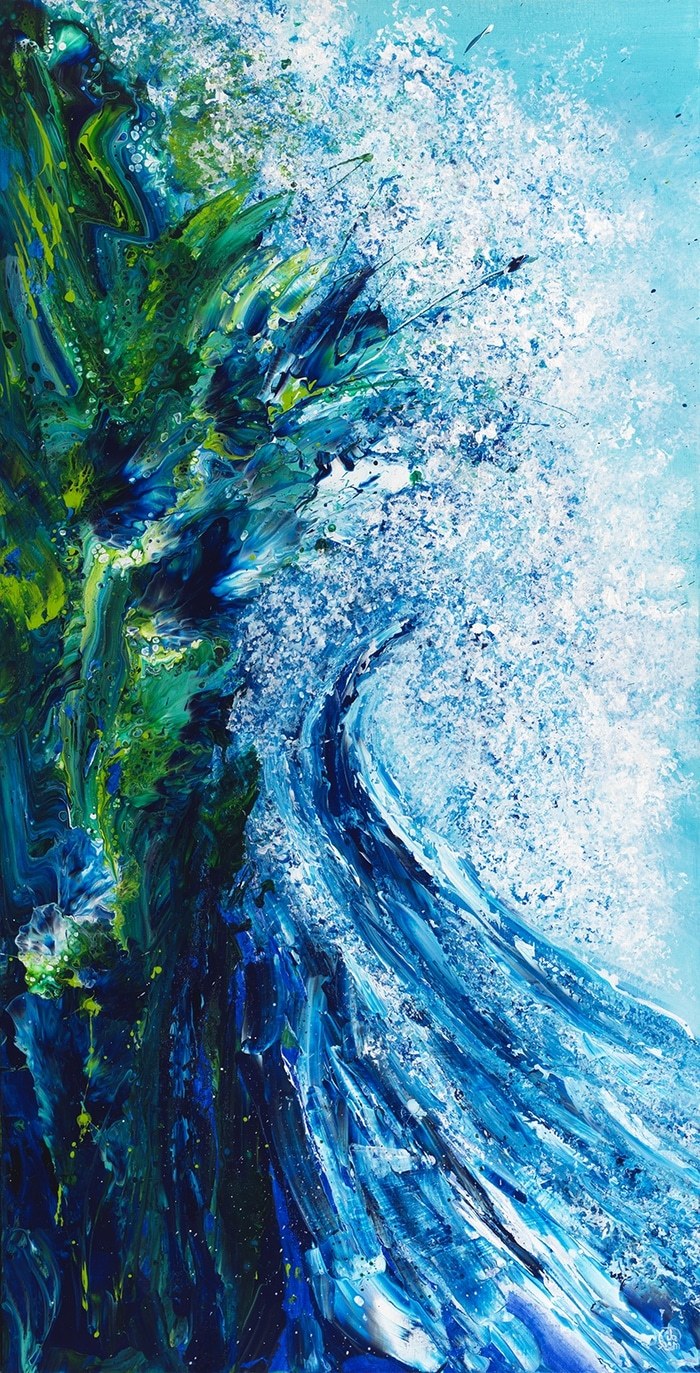 Eclats d'écume 113 by Joelle Kem Lika