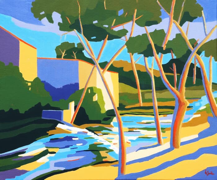 Riverside houses  par Jean-Noël Le Junter