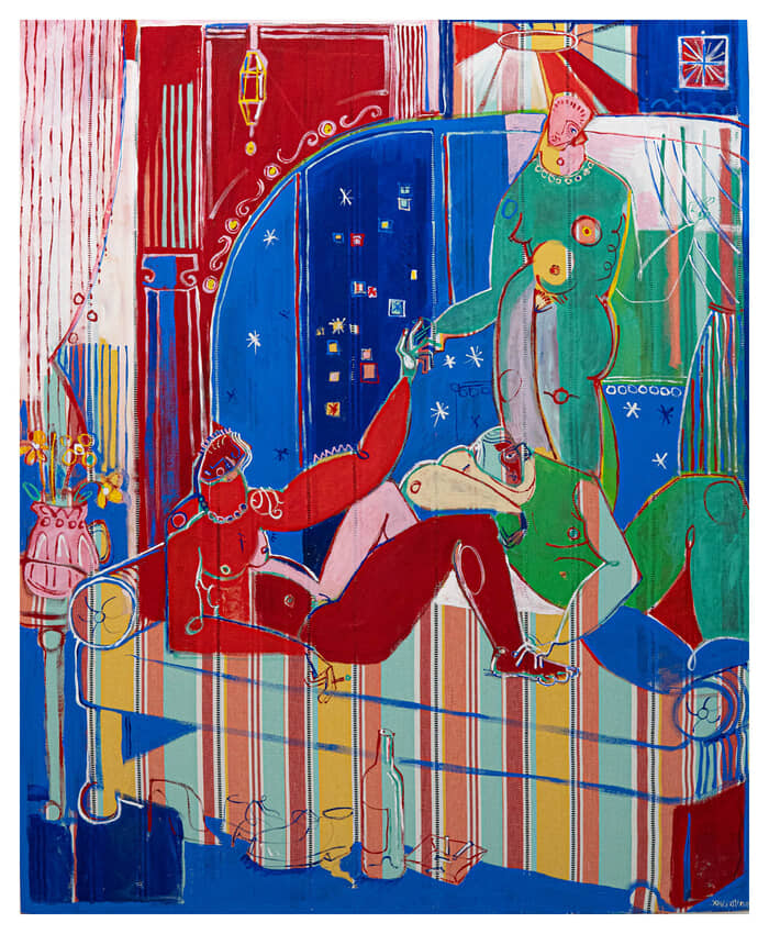 Minuit sur le divan by Xavier de Vilmorin