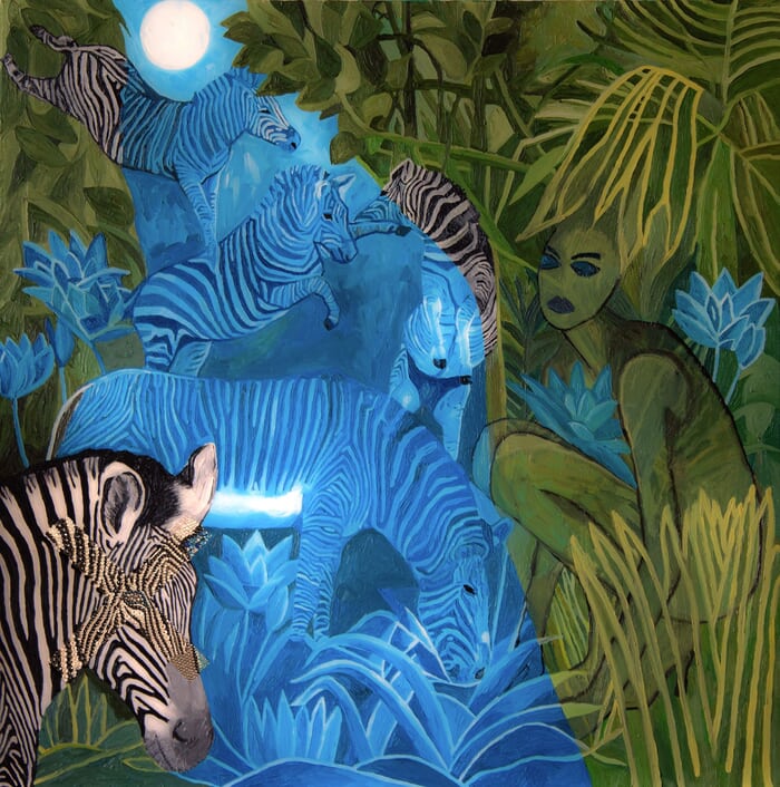 'MIGRATION OF THE DISPLACED'  by Claire Milner