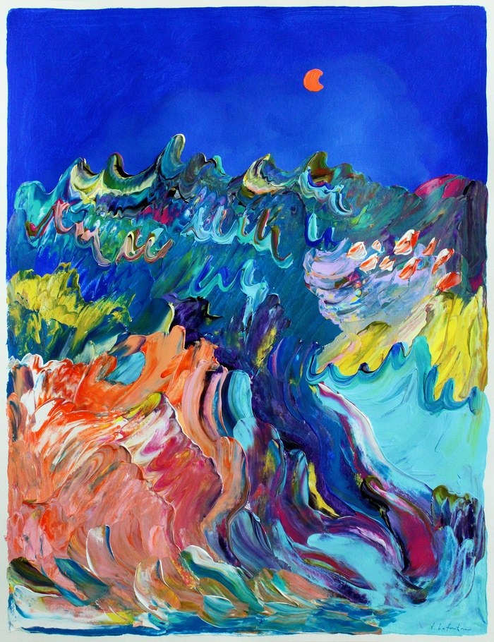 NIGHT MOON by Jeanette Lafontine