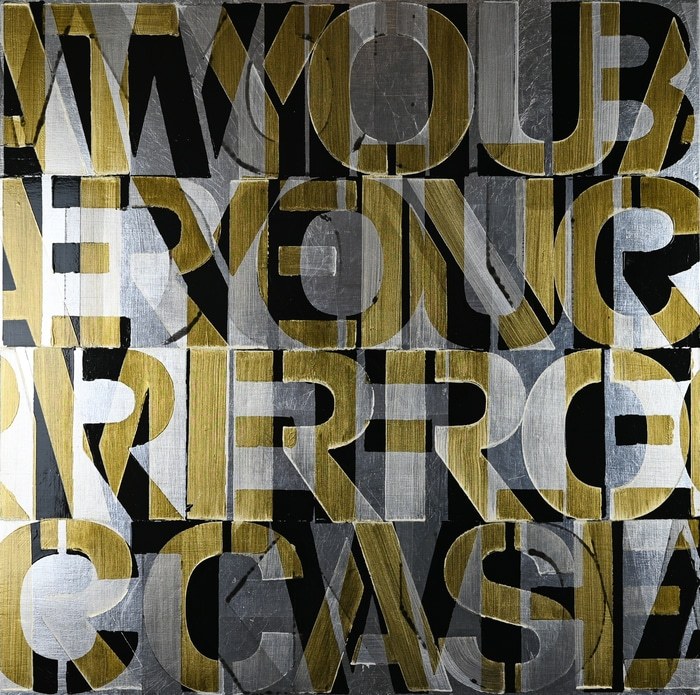 Mirror (metal leaf) par Niki Hare