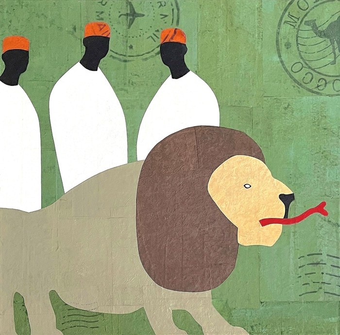 The caravan market day von Khaled Morad