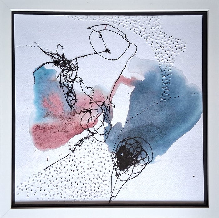 Dessin 23, série "Micro et Macro" by Tanya Angelova