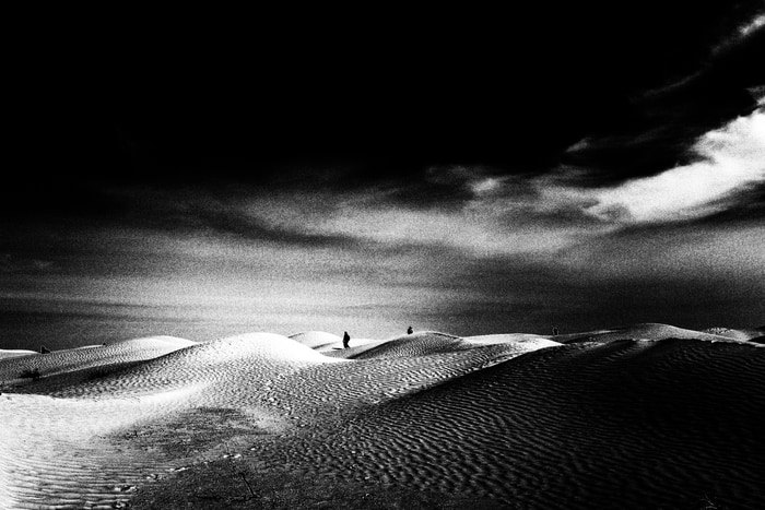 les randonneurs von Lise Hébuterne