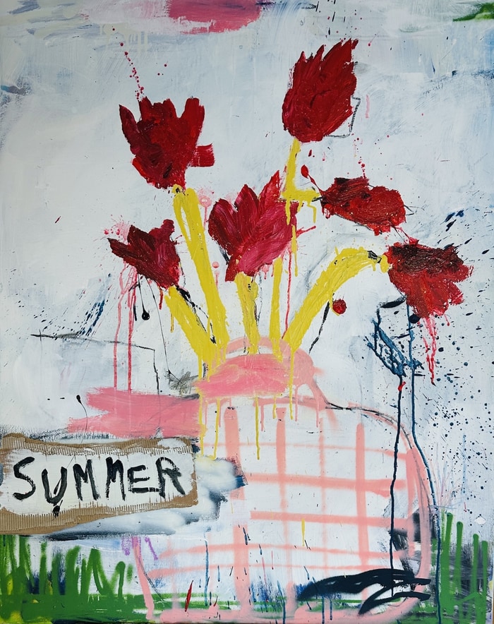 red tulips von Christiane Lohrig