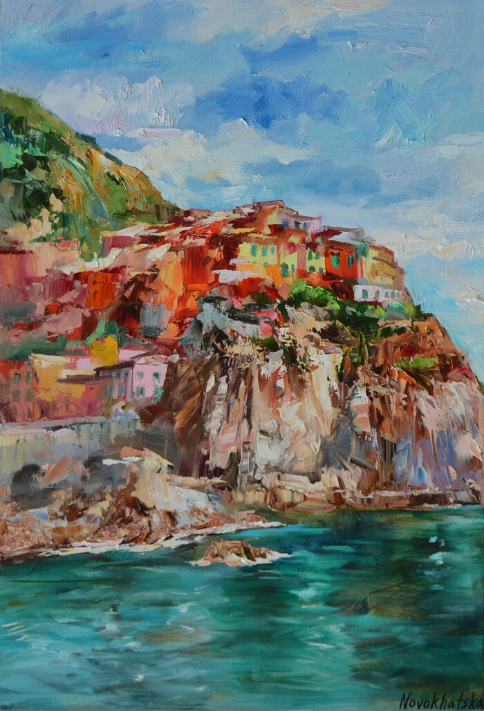 Manarola par Olga Novokhatska
