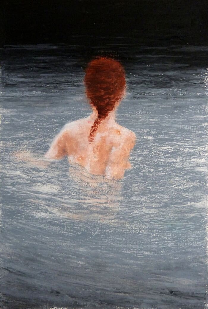 Petite baigneuse 4 par Wilfrid Moizan