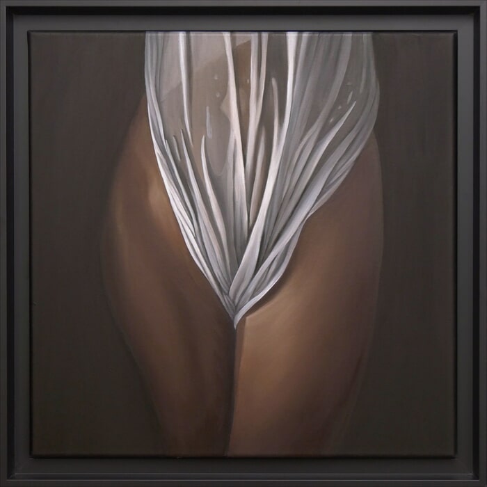 Nu drapé 10 by Odile Faure