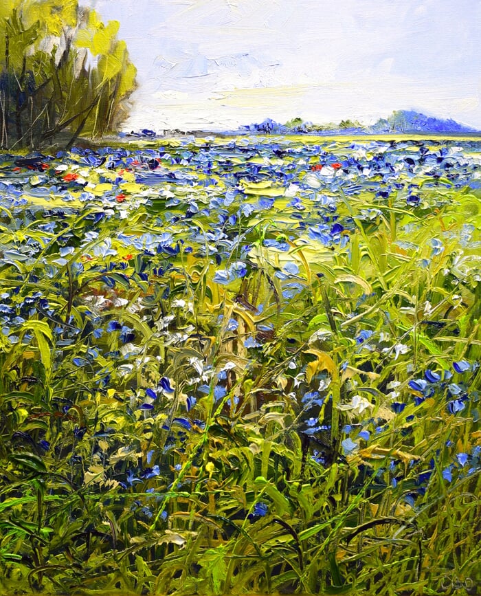 Field of love by Sonja Brussen