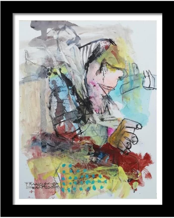 Study of the day - 2.3 par Francisco Santos