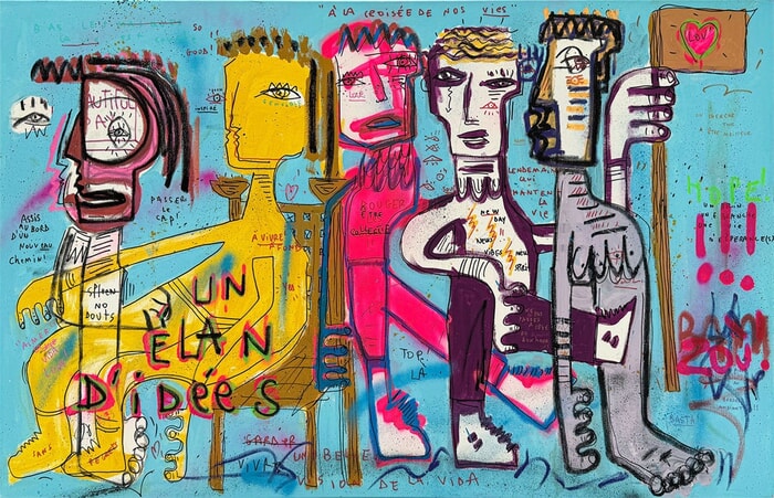 Sous le signe de l'espérance par JAZZU