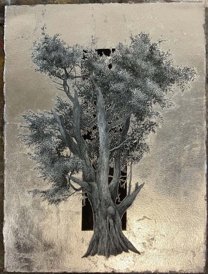 Arbre au bout du monde de Paimpol  von Cyrille Borgnet Dupont