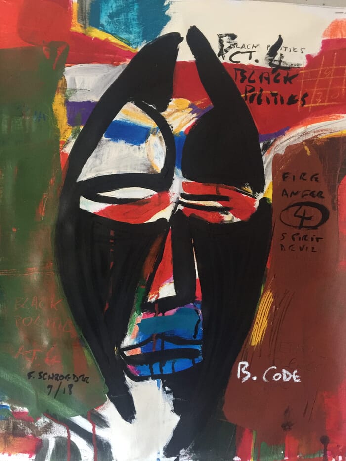 Black politics (act.4) von Frank Schroeder