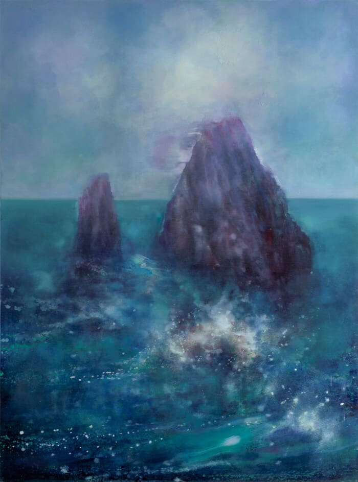 Le rocher par Virginie Bastié