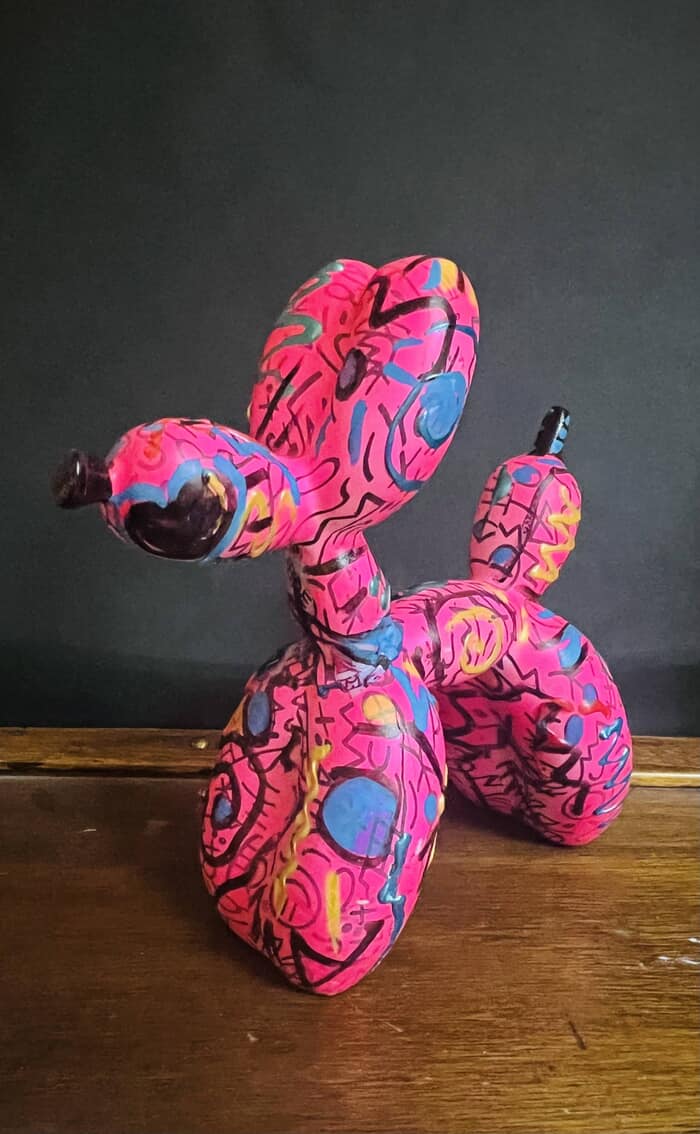 Chien ballon pop art by ART'MONY