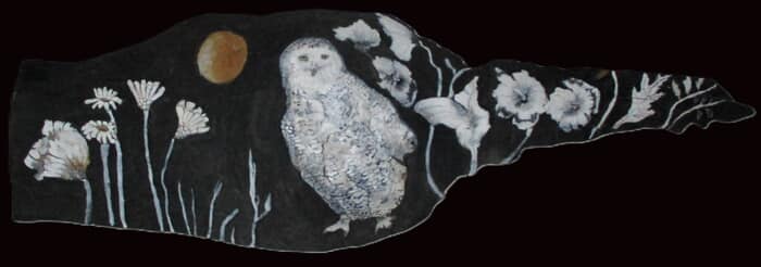 La chouette dans la nature  von Sophie Garapon