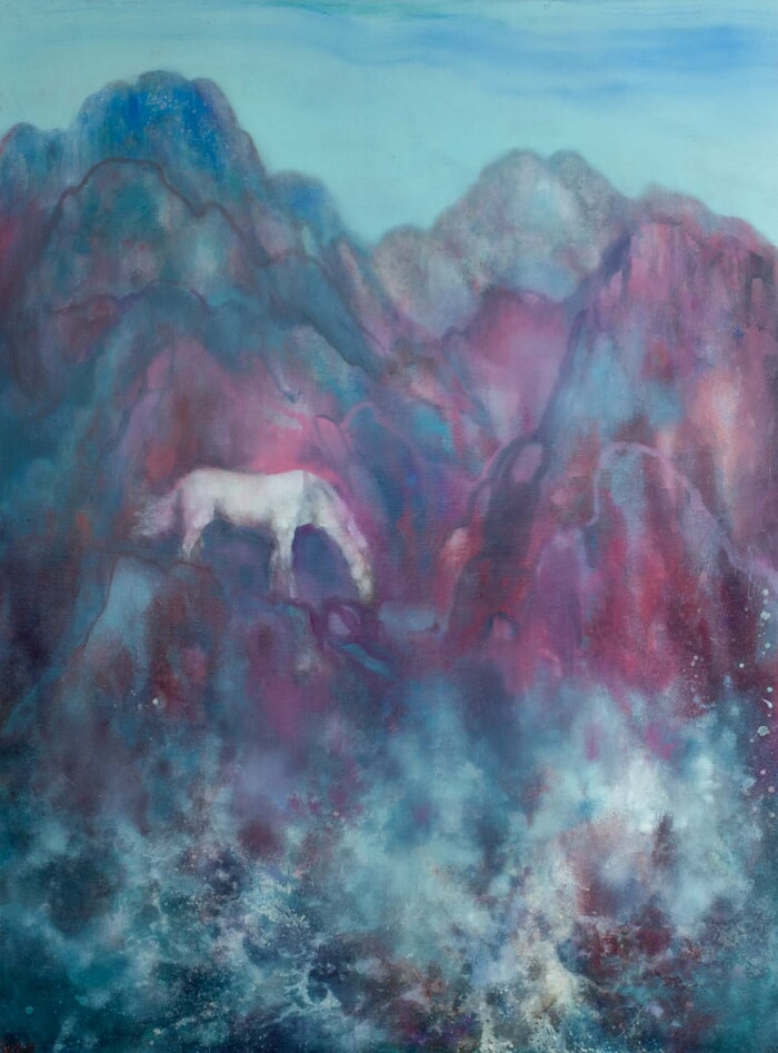 Le rocher rouge by Virginie Bastié