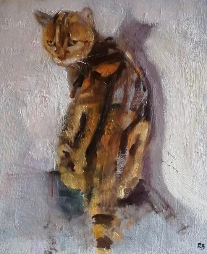 Cat by Rosemary Burn
