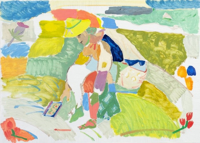 Joey Painting by Ed Burkes