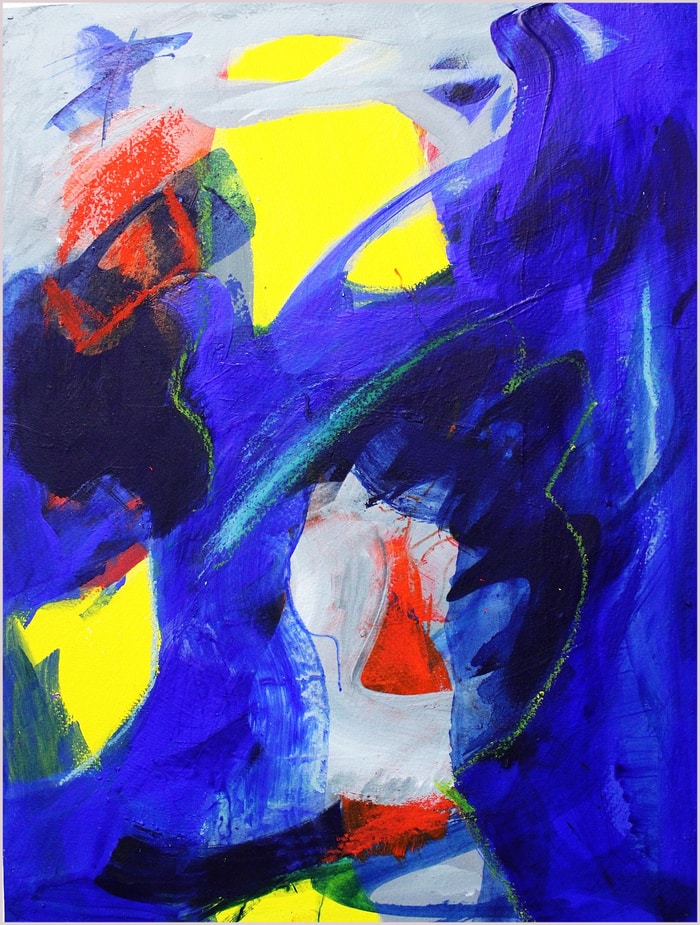 Blau lumière by Victorine Follana