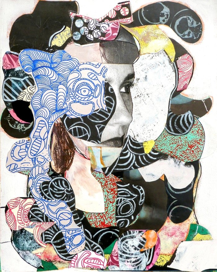 portrait of a woman by Pascal Marlin